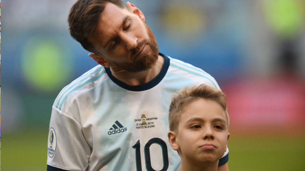 Lionel Messi: que la "Pulga" no canta el himno de la selección argentina