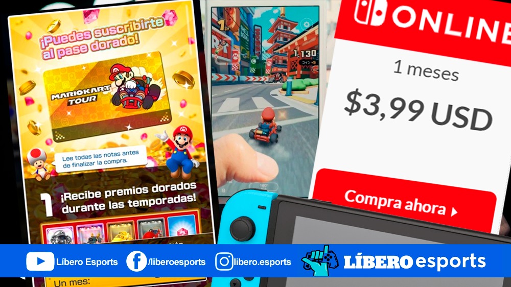 Mario Kart Tour El pase de temporada es más caro que el