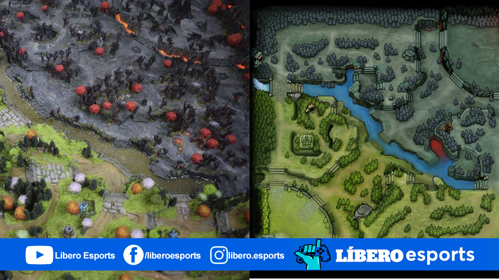 ¡para No Creer Así Es Como Se Ve El Mapa De Dota 2 En La Vida Real GalerÍa