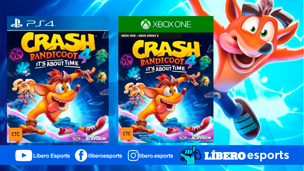 El nuevo juego de Crash Bandicoot se anunciaría este lunes
