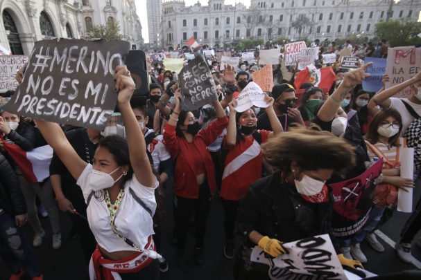 Marcha en Centro de Lima Ministerio Público iniciará investigaciones