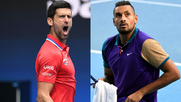 Djokovic sobre Kyrgios “Fuera de la cancha, no siento respeto por él