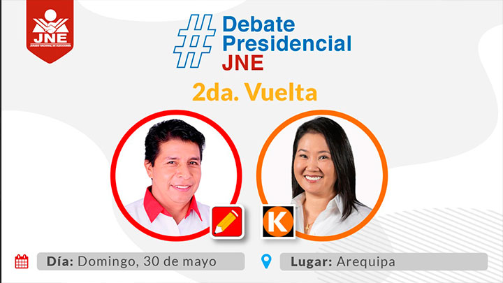 Debate Presidencial Jne Ve El En Vivo Del Encuentro De Keiko Fujimori Y Pedro Castillo En 2288