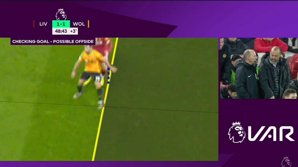 VAR en la Premier League