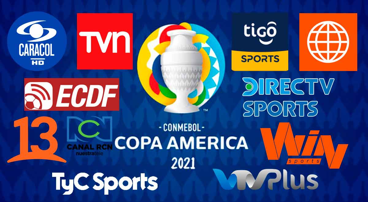 ¿Qué canales van a transmitir la Copa América