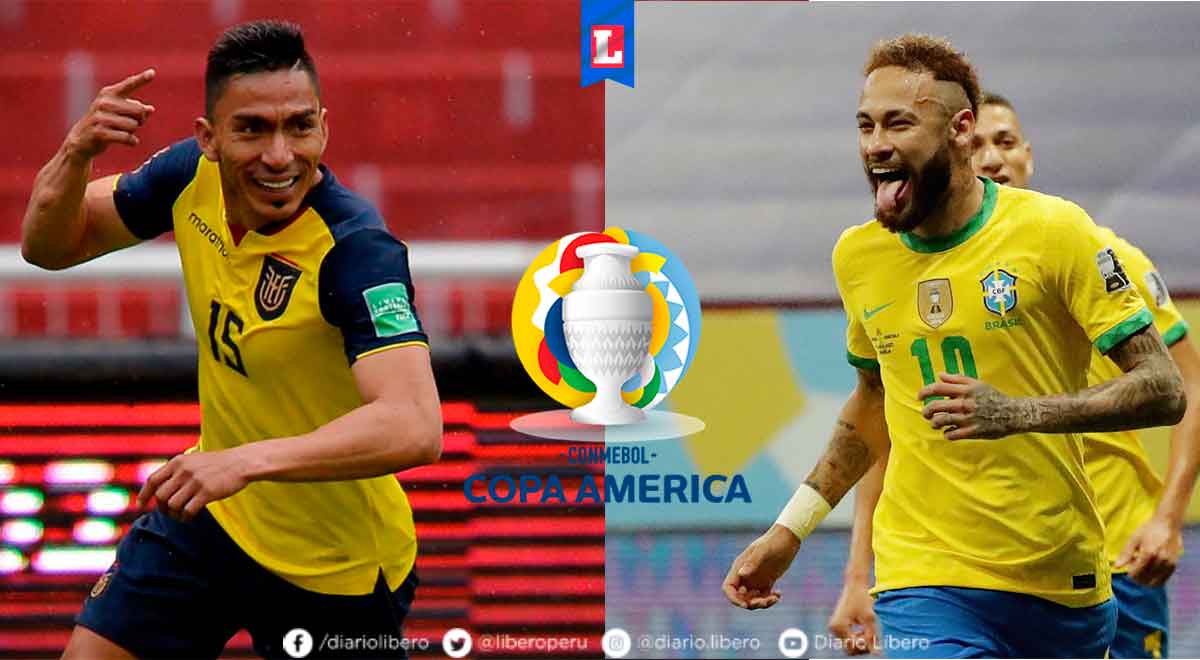 Ecuador vs. Brasil fecha, hora y canal para la fecha 5 de la Copa