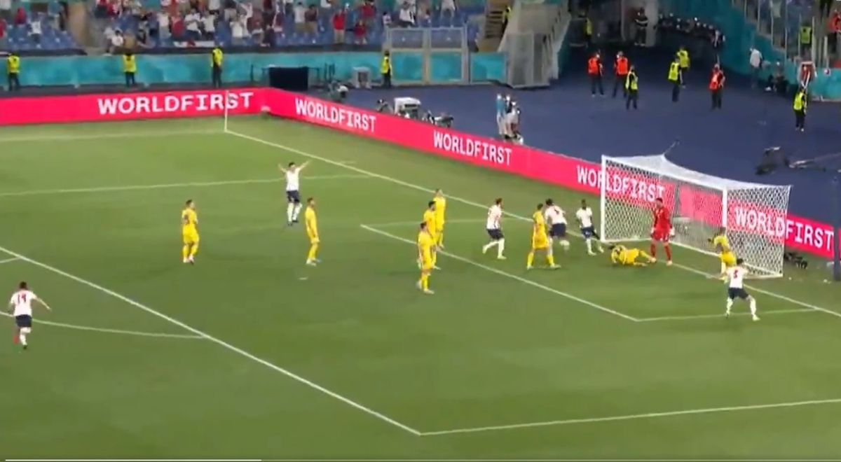 Eurocopa 2021: Harry Maguire marcó el 2-0 para Inglaterra