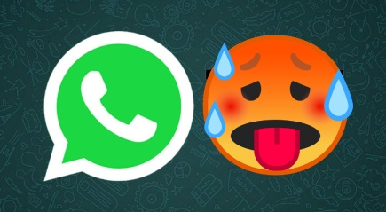 WhatsApp Qu significa verdaderamente el emoji de la carita roja