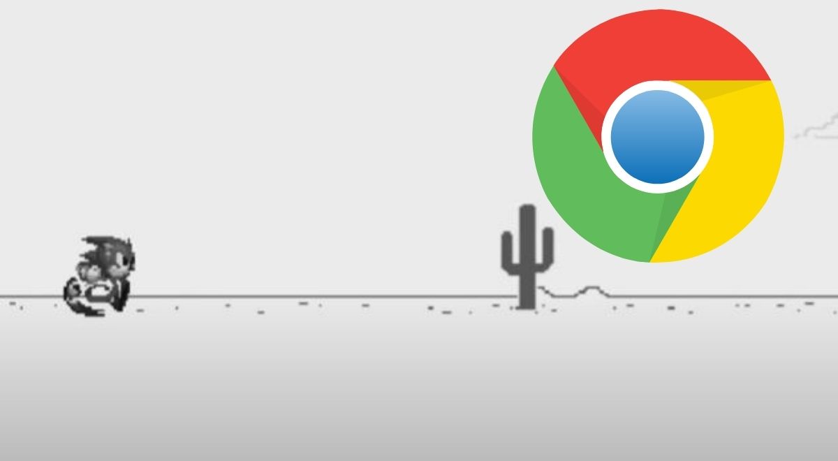 Google Chrome: Desbloquea a Sonic en The Dinosaur Game con este truco