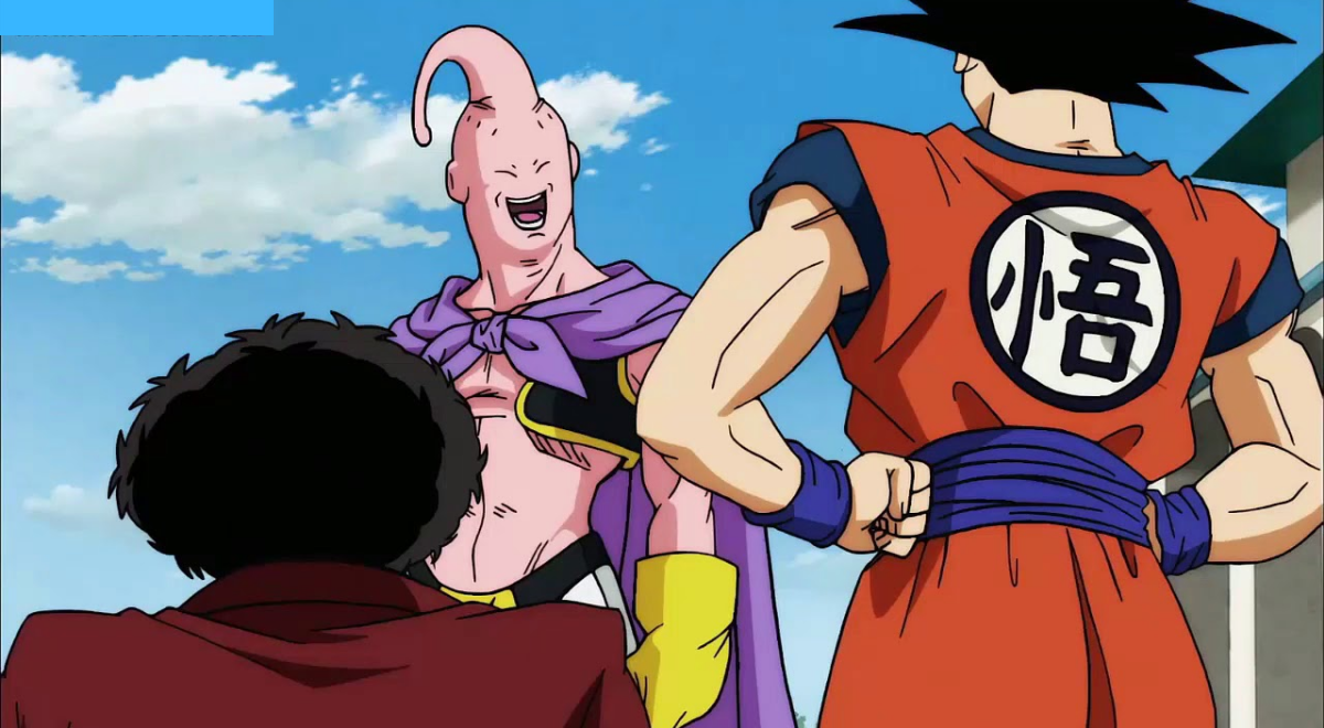 Dragon Ball Super: Majin Buu y Gokú se enfrentan en una batalla épica