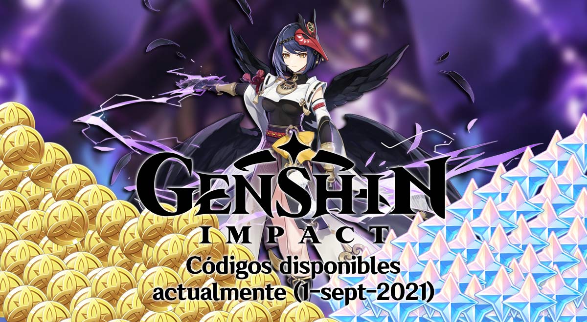 Genshin Impact - Códigos Promocionais Setembro 2021 - Obtém itens