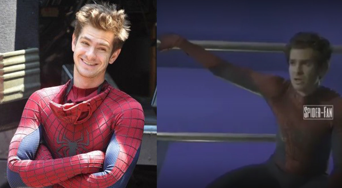 Spider-Man 3: video viral muestra a Andrew Garfield en rodaje de 'No way  home'