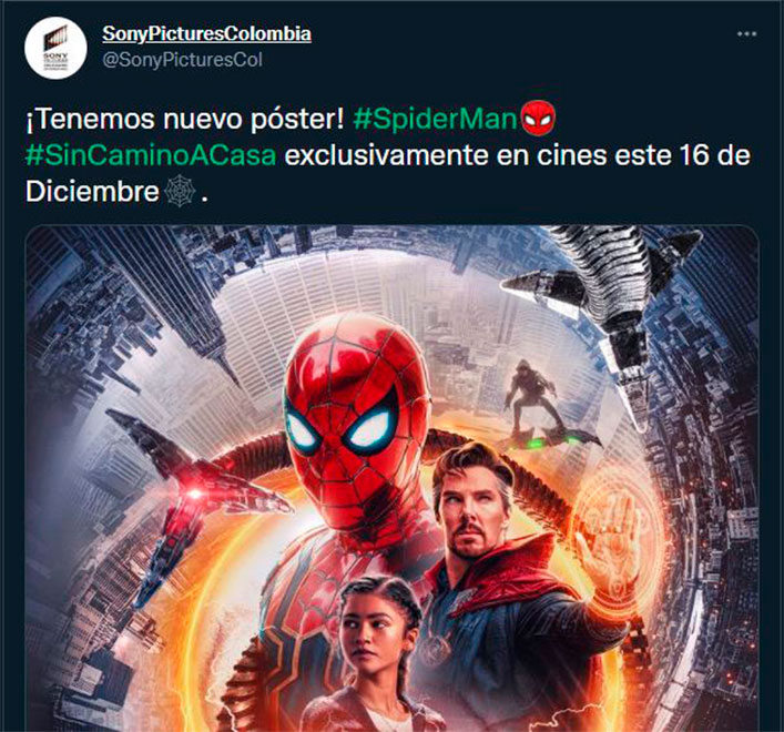 Spider Man No Way Home: sepa aquí todo sobre la preventa de entradas en  Colombia