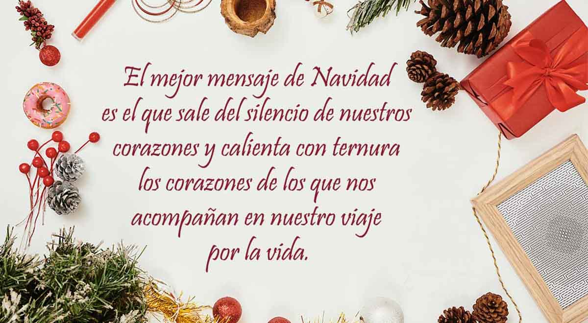 Frases bonitas navideñas para enviar a tus amigos por WhatsApp