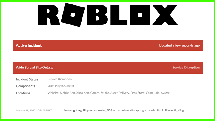 Roblox se cayó? Error 503 se reporta en varias partes del mundo