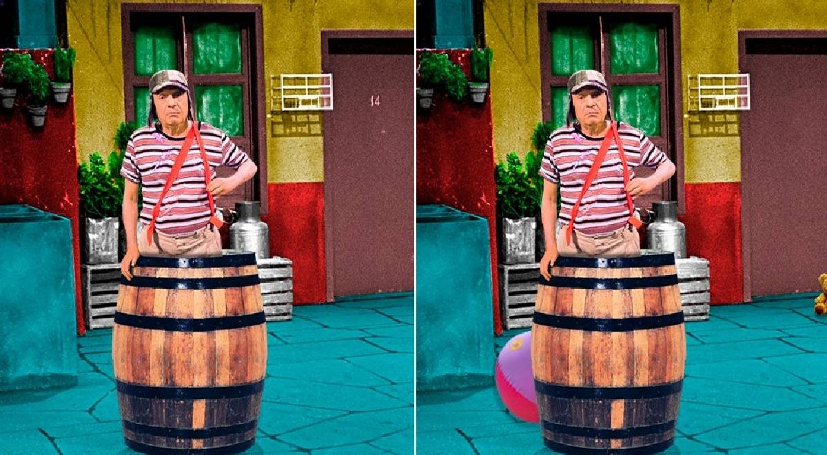 ¡que No Se Te Chispotee Halla Las 5 Diferencias De El Chavo Del 8 6811