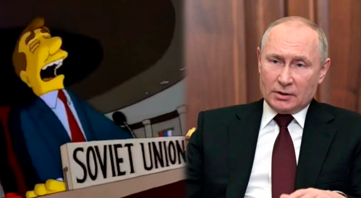 Guerra Rusia Ucrania ¿Los Simpson predijeron un regreso de la Unión