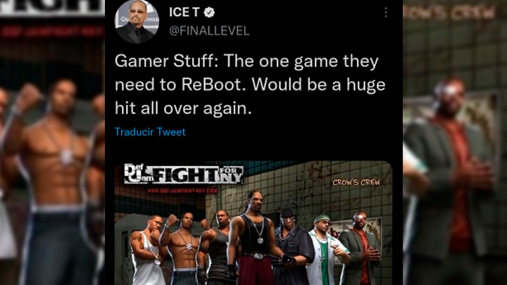 Ice-T quiere una nueva versión de Def Jam: Fight For NY | Líbero esports
