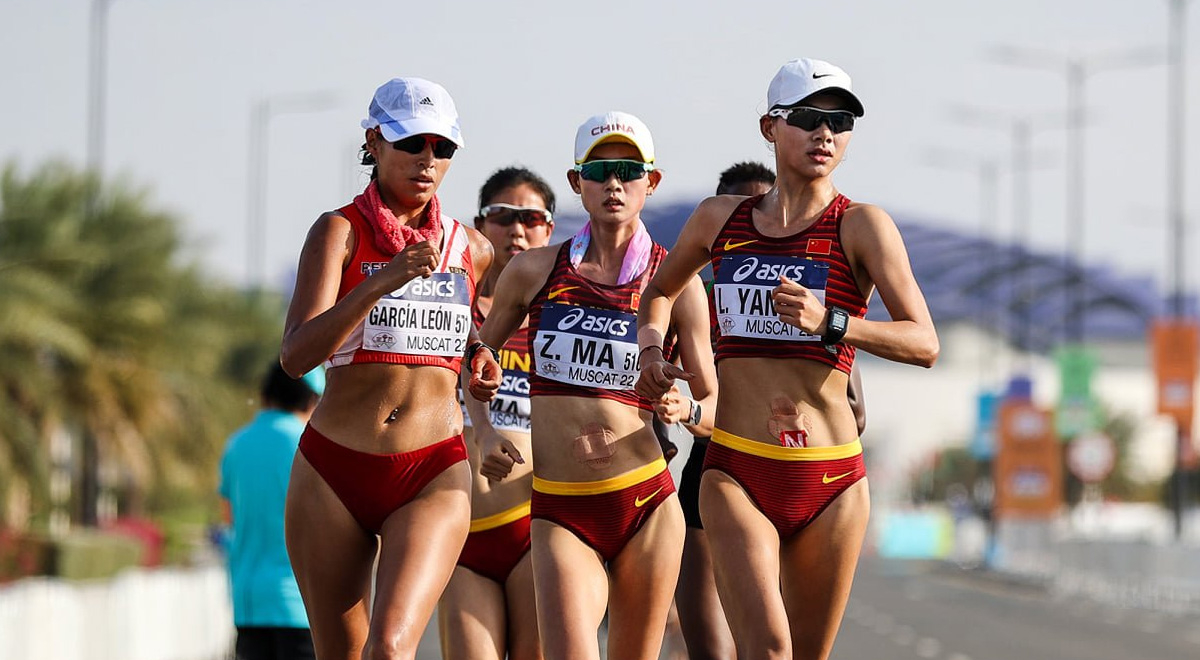 Historical! Kimberly García won the bronze medal at the World Race