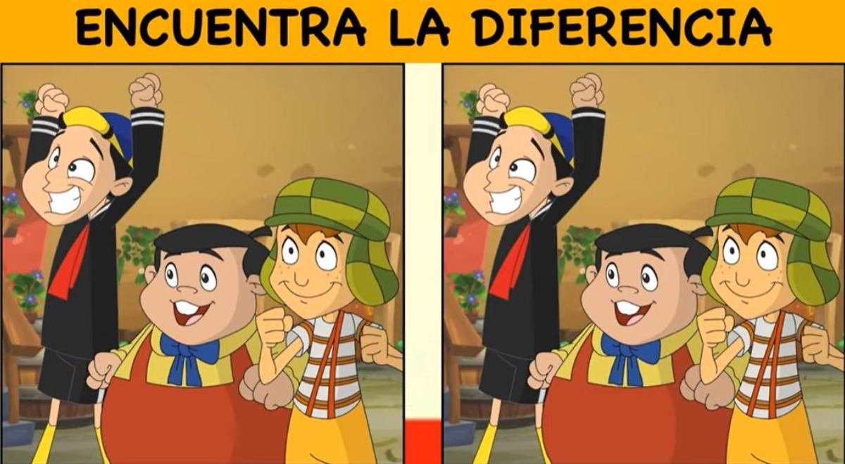 ¿ves Las Diferencias En La Imagen De El Chavo Del 8 Solo El 5 Logró Resolver Este Reto Visualemk 9955