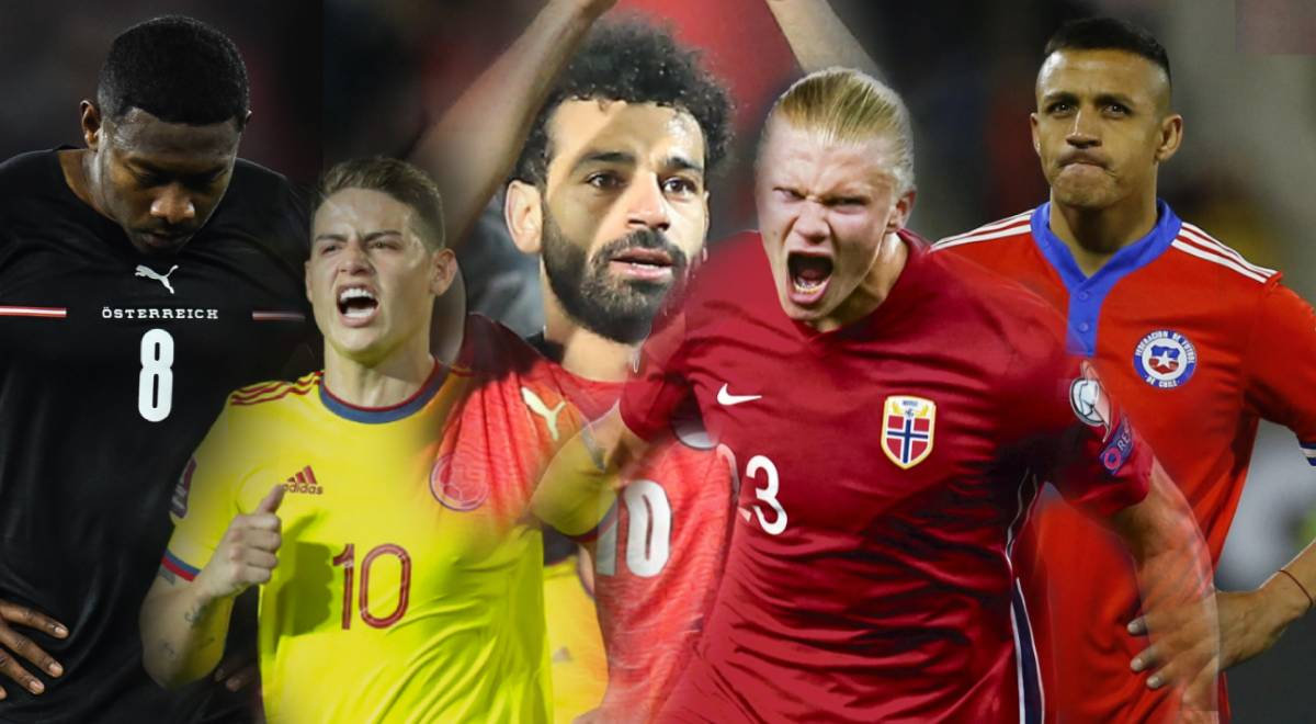 Los grandes crakcs que se quedaron sin el Mundial 2022 Mundial 2022