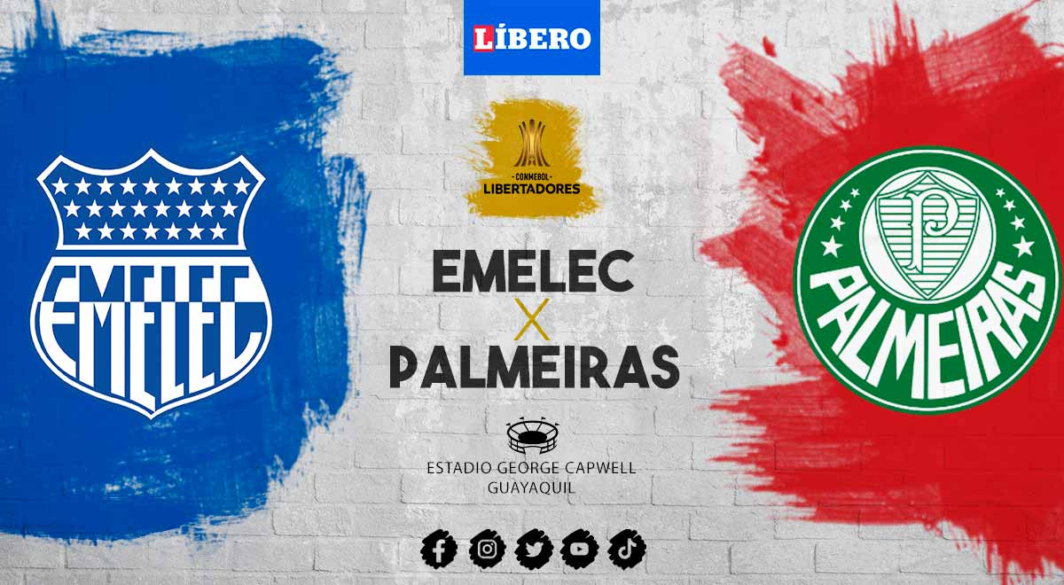 Emelec vs.  Palmeiras EN VIVO vía FOX Sports 2, ESPN 4, STAR Plus y Facebook Watch TV por la Copa Libertadores 2022