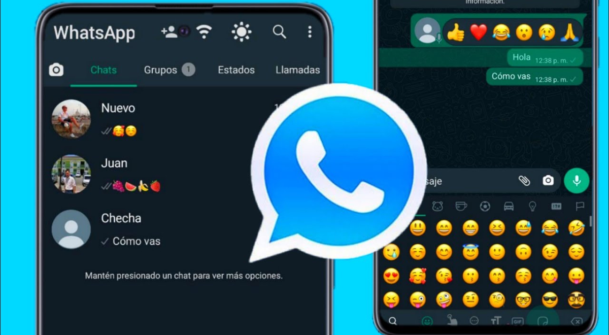 Whatsapp Plus Nueva Actualización 2040 Beta Incluirá Reacción A Los Mensajes 7138