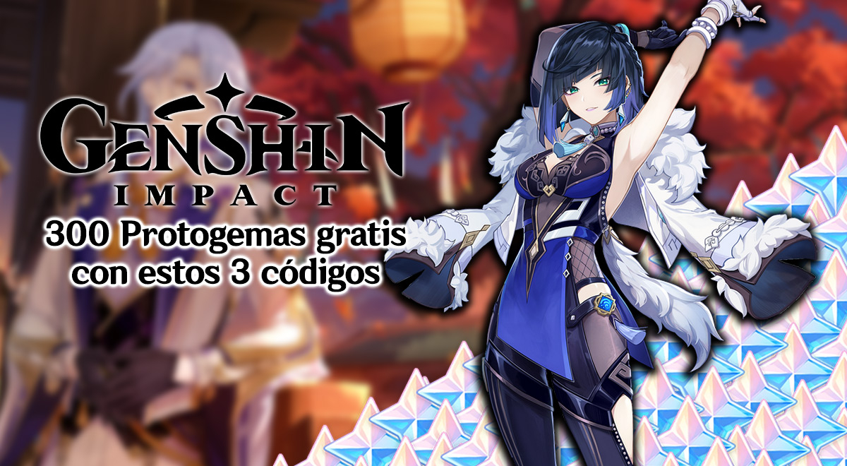 Genshin Impact Versión 3.2: 300 Protogemas gratis con estos 3 codigos