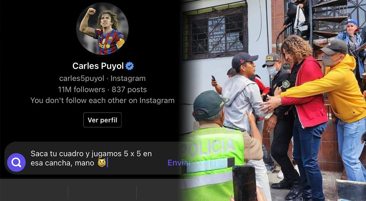 Mira los mejores memes de la visita de Carles Puyol en San Juan de Lurigancho Carles Puyol visita San Juan de Lurigancho memes