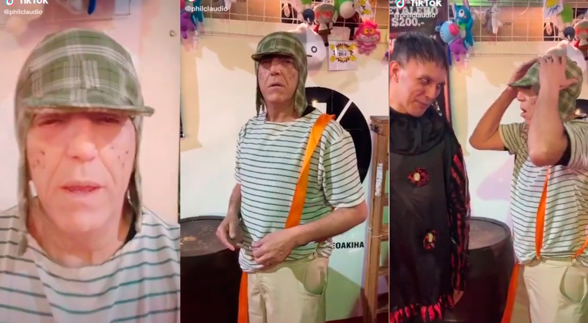 “Chavo del 8 metalero” appears on TikTok and shines in a funny viral graphic