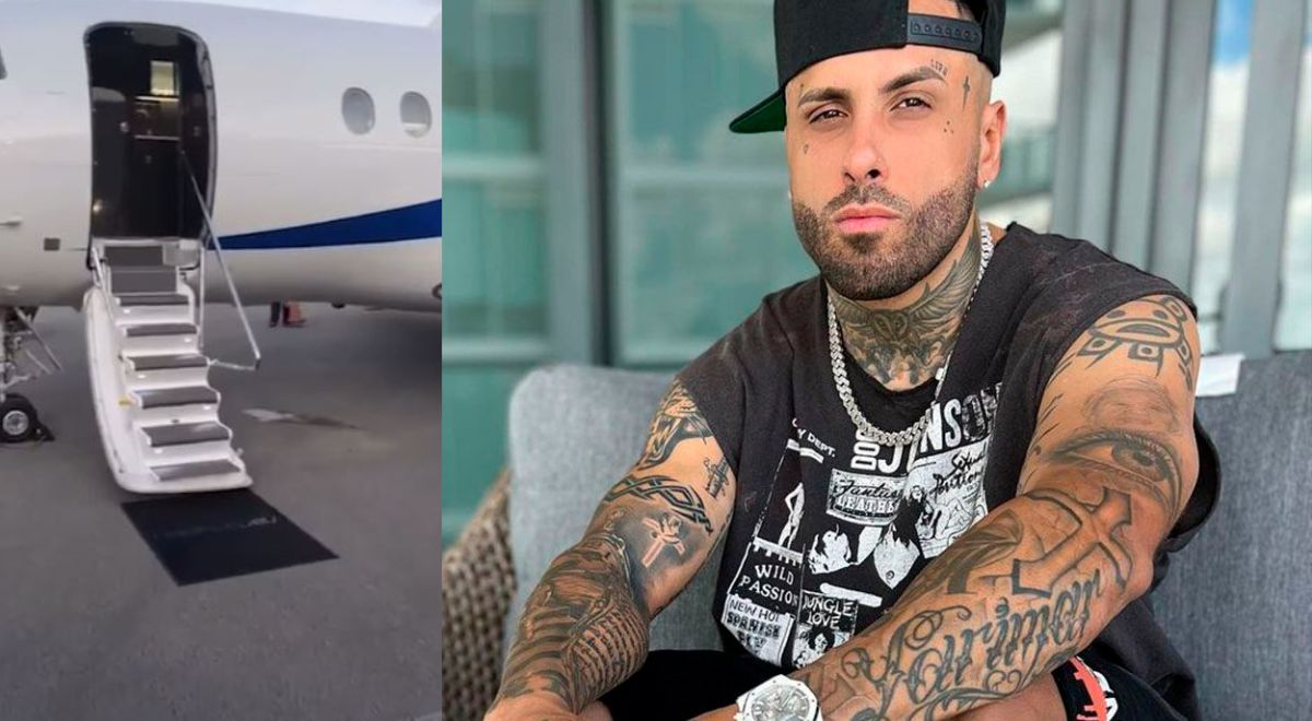 Nicky Jam presume su avión valorizado en 8 millones de dólares "Por
