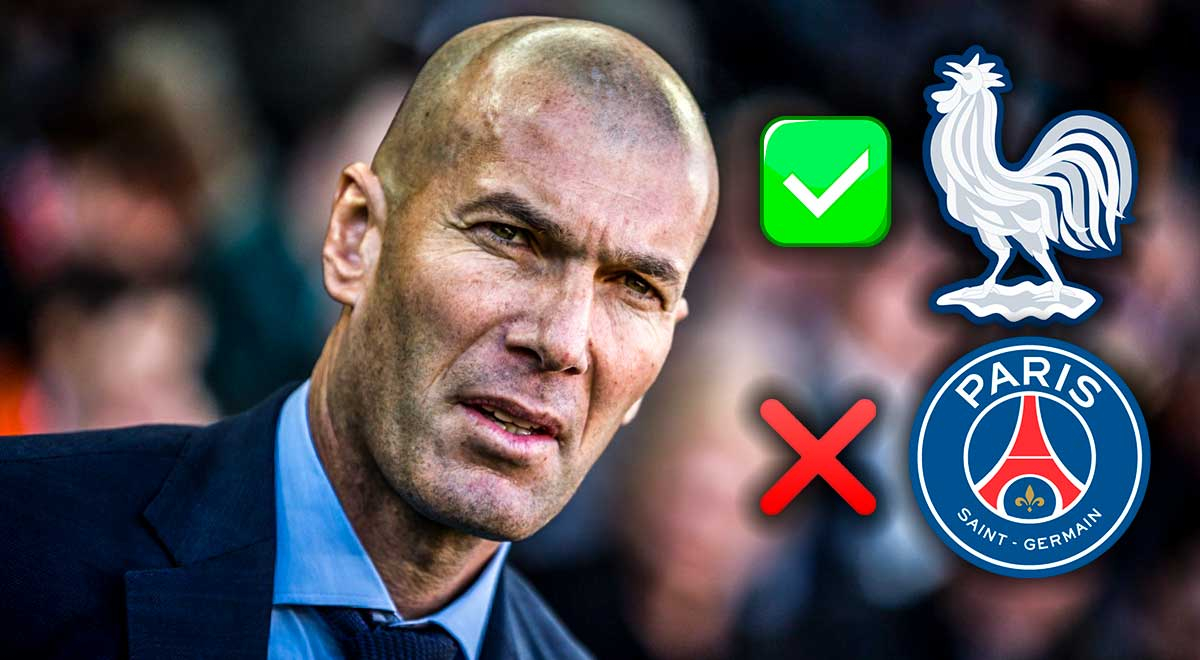 Zinedine Zidane Descarta PSG Y Tiene En La Mira La Selección De Francia ...