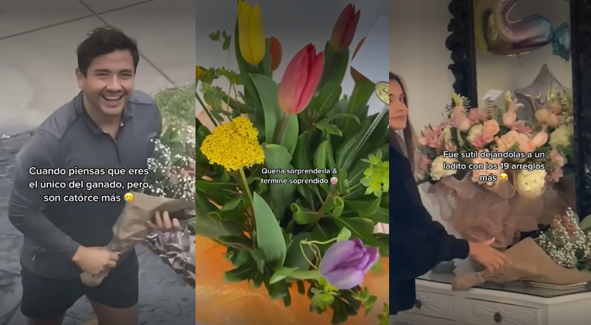 Joven le envía flores a su novia pero descubre que ya había recibido 14 ...