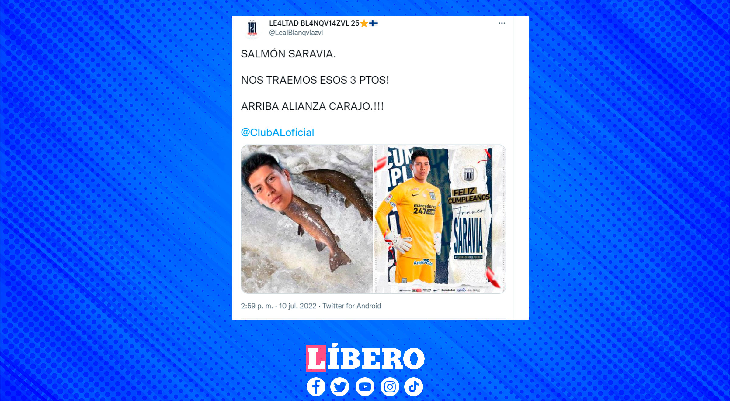 Los hinchas le pusieron memes de Alianza Lima Sport Boys redes sociales