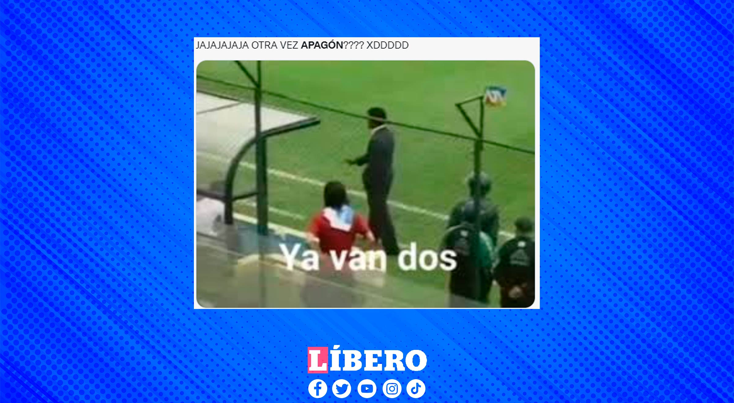 Todos los hinchas quedaron perplejos ante el nuevo apagón libero.pe