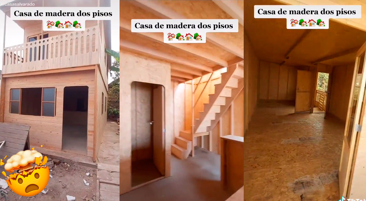 Peruano luce en redes sociales su 'lujosa' casa de dos pisos y un detalle  lo viraliza