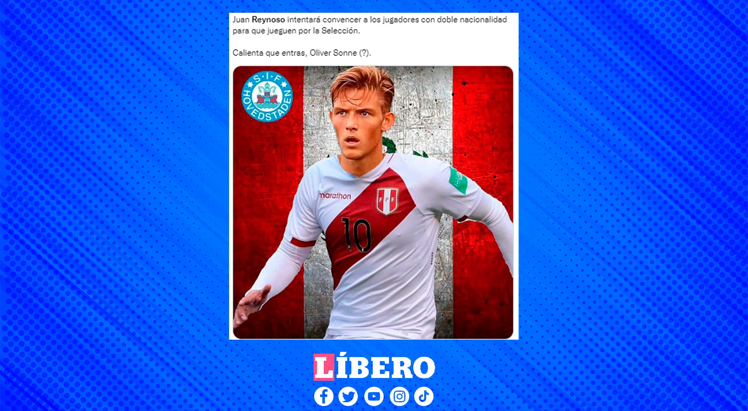 La idea de convocar más jugadores con ascendencia peruana llamó la atención de los hinchas reynoso memes