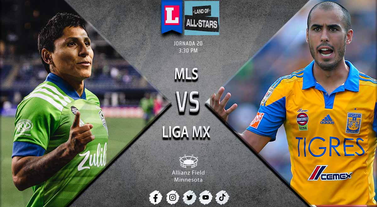 Liga MX vs MLS horarios 2022 por All Star Game 2022 Goles Carlos Vela