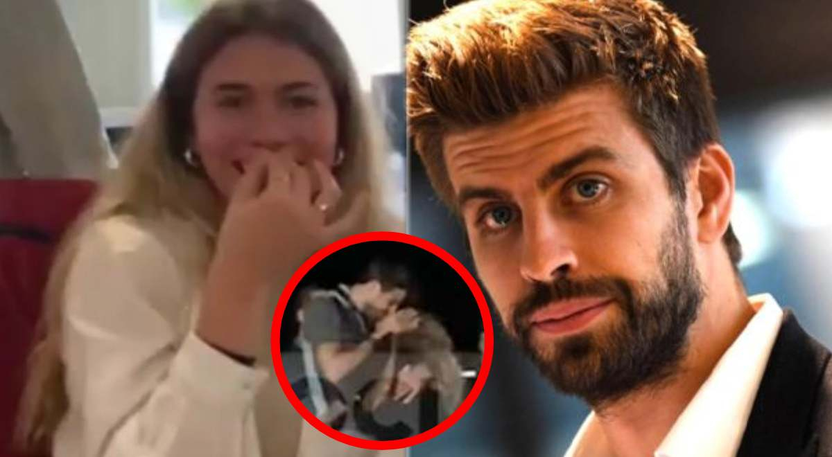 Difunden por primera vez el video de Gerard Piqué besándose con su nueva novia