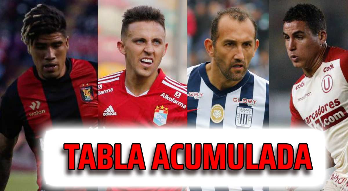 Tabla Acumulada Liga 1 2022 así quedaron las posiciones tras la fecha