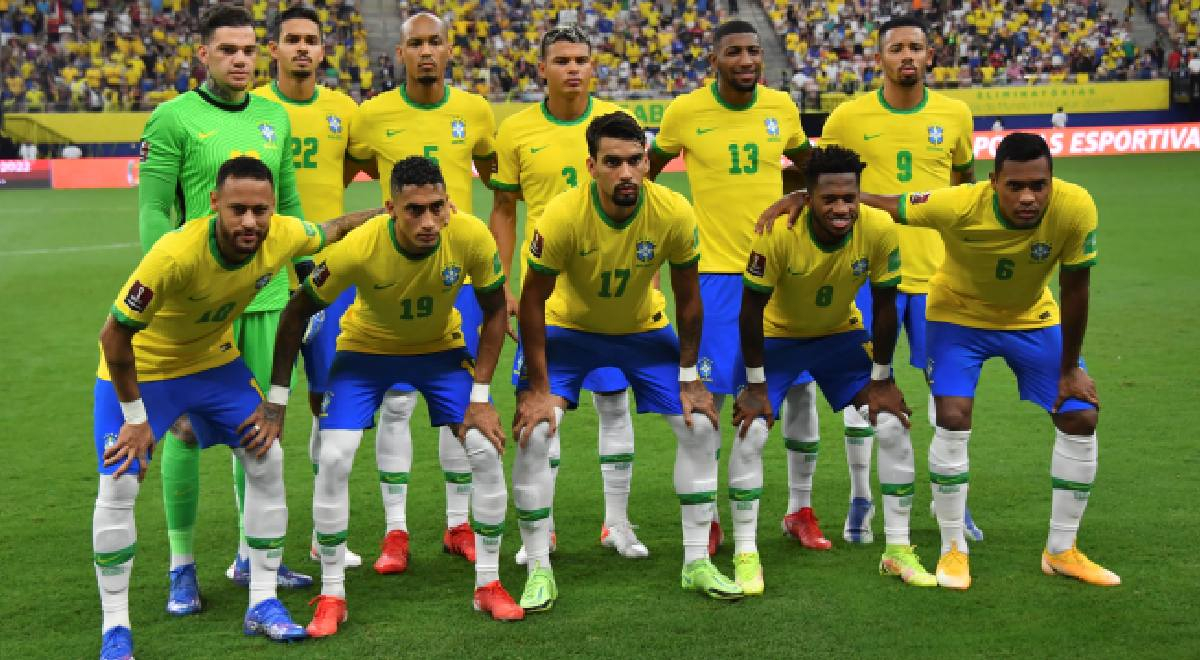 Así llega Brasil al Mundial Qatar 2022