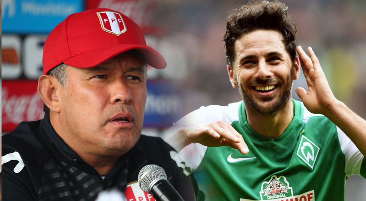 Reynoso elogió trayectoria de Claudio Pizarro "Es nuestra bandera en