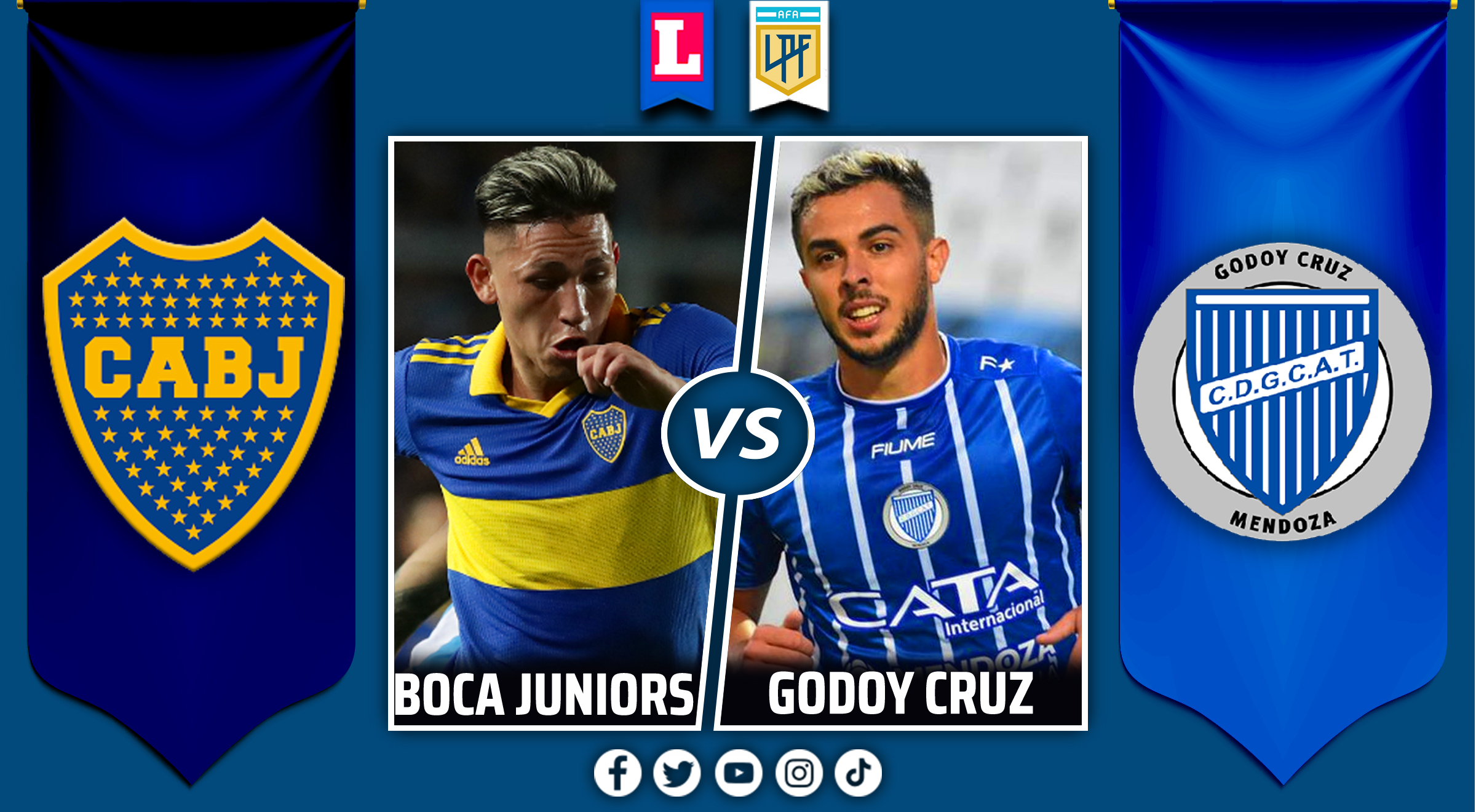 Boca Juniors vs Godoy Cruz EN VIVO ONLINE GRATIS vía ESPN Premium y STAR  Plus: cuándo juega, horario, en qué canal pasan y dónde ver partido de hoy  Liga Profesional Argentina lbev