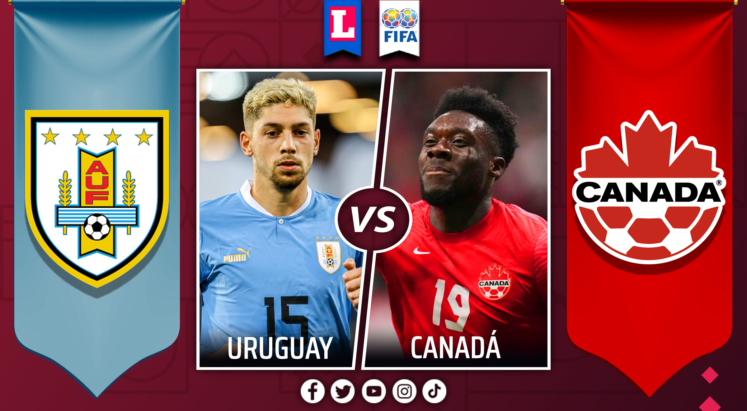 Canadá - Uruguay en vivo: amistoso internacional