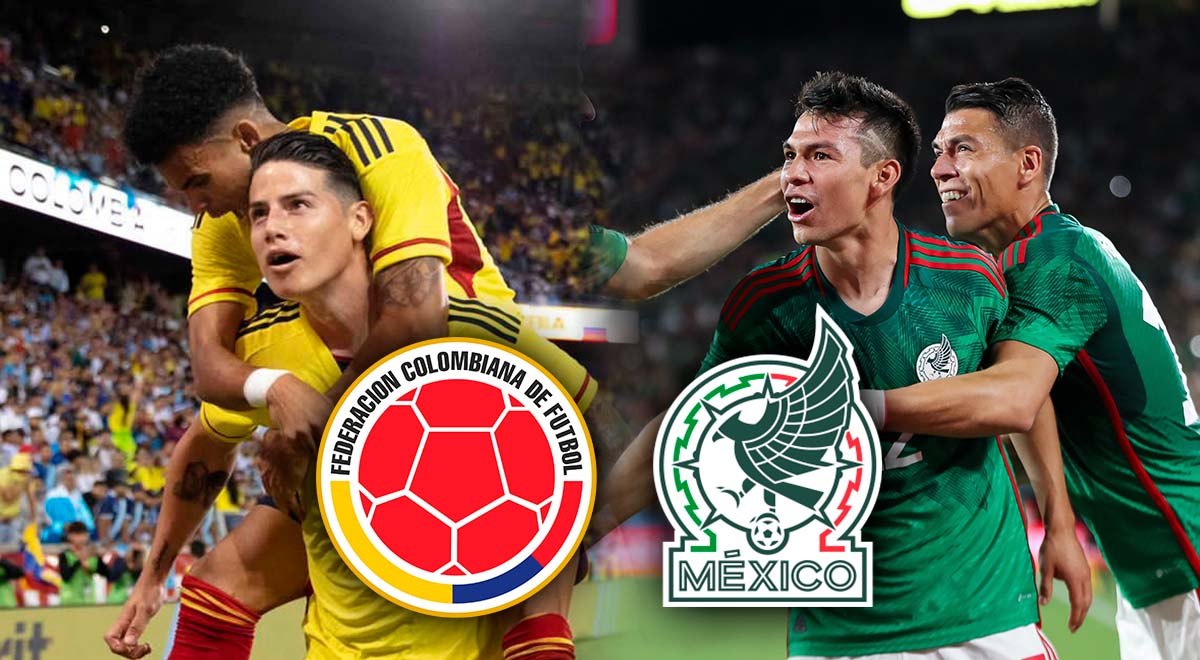 A qué hora juega México vs Colombia, en qué canal pasan el partido y