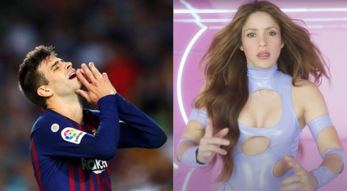 Gerard Piqué Y Su Reacción Tras Escuchar Te Felicito De Shakira En Estadio Video 4122