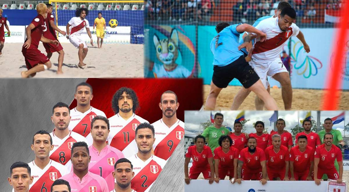Perú goleó 4-2 a Uruguay por la fecha 2 de la Copa América de Fútbol Playa  2022