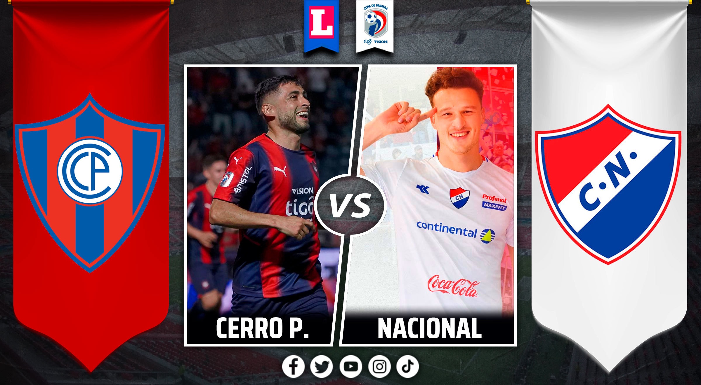 Dónde VER EN VIVO – Club Cerro vs Nacional por la Primera División