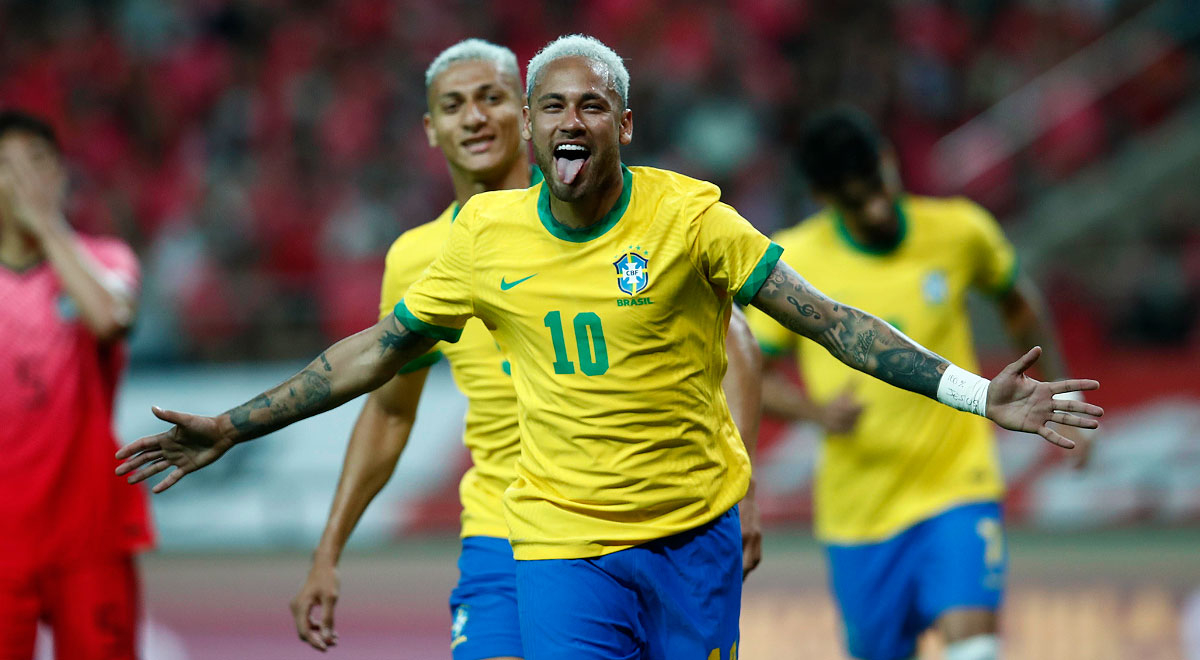 Brasil: Neymar el capitán, número 10 y segundo goleador histórico de la 'Canarinha' Neymar Jr.