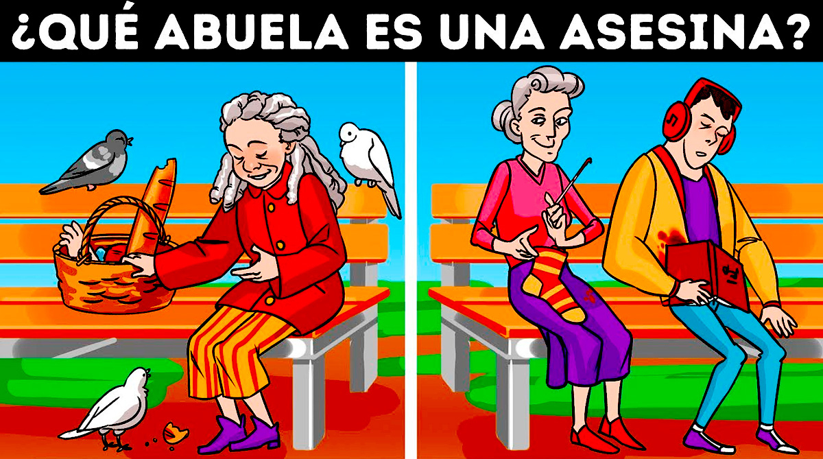 ¿qué Abuela Es Una Asesina Solo Un Genio Logra Superar Este Acertijo En 7 Segundosemk 5214